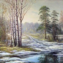 Схема вышивки «Весна»