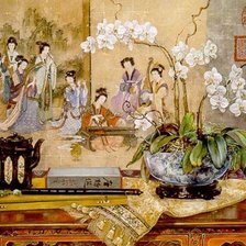 Схема вышивки «восточные мотивы»