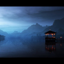 Схема вышивки «Китай»