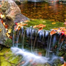 Схема вышивки «Водопад 7»