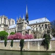 Схема вышивки «город ,,Париж"»