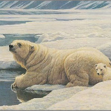 Схема вышивки «Серия "Медведи"»