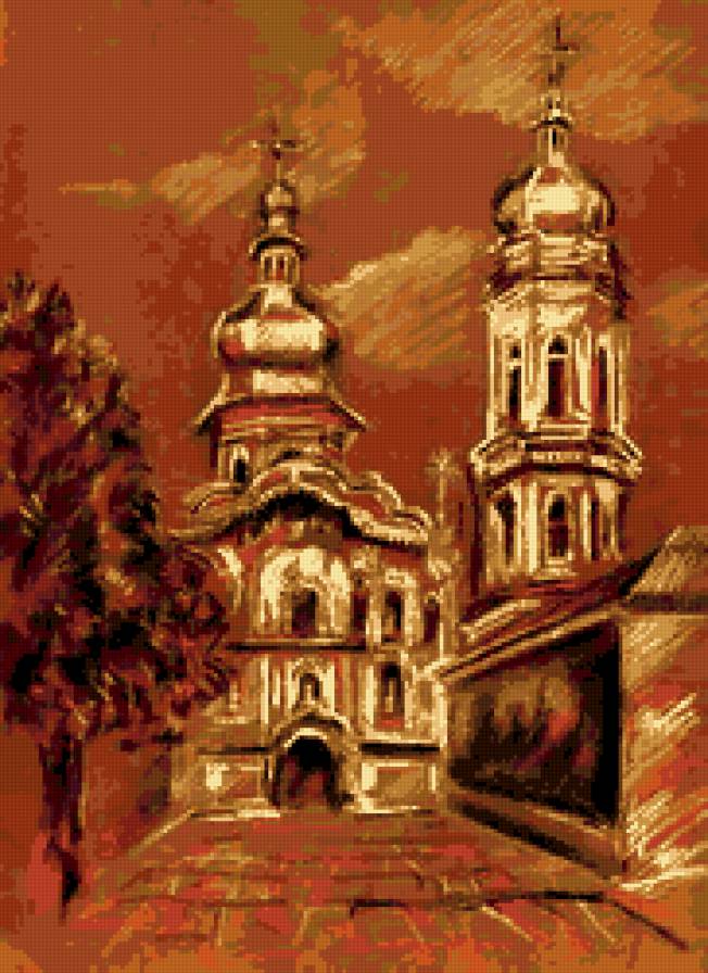 старый храм - здания, архитектура, церковь - предпросмотр