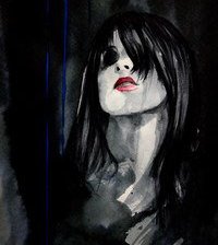 Схема вышивки «Девушка»