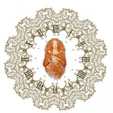 Схема вышивки «магия времени»