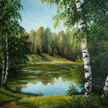 Схема вышивки «Лето»