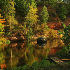 Схема вышивки «Пейзаж»