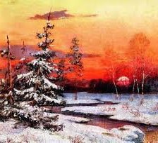 Схема вышивки «Закат»