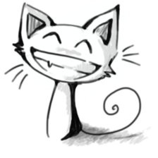 Схема вышивки «Весёлый котя! На подушку.»