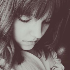 Схема вышивки «девушка»