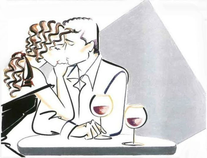 Пара - пара, силуэт - оригинал