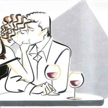 Схема вышивки «Пара»