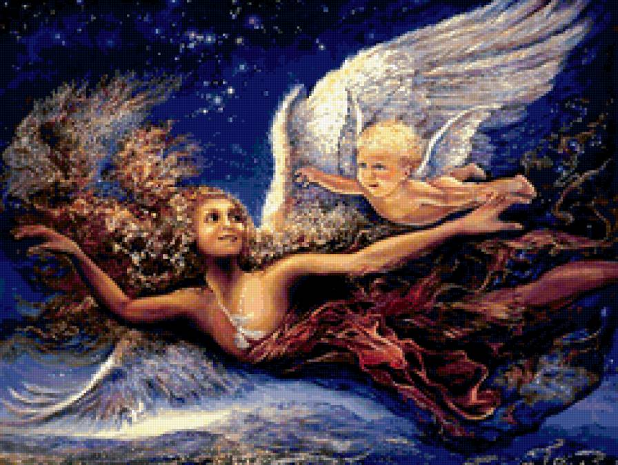 Josephine Wall - фэнтези - предпросмотр