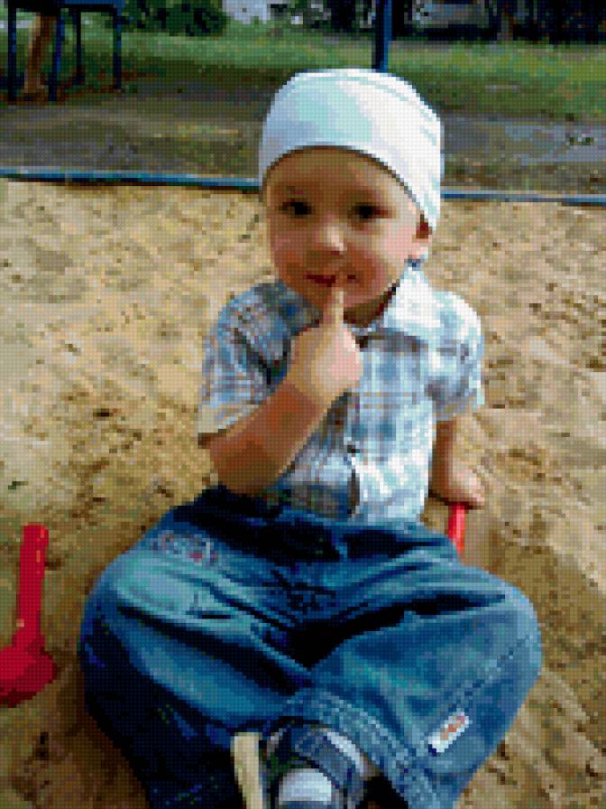 сынок - мальчик, ребенок, портрет - предпросмотр