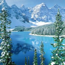 Схема вышивки «Зима»