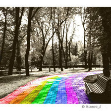 Схема вышивки «дорога»