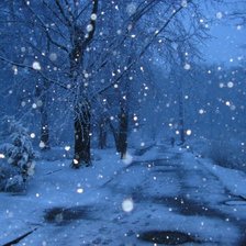 Схема вышивки «Зима»