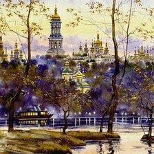 Схема вышивки «Лавра»