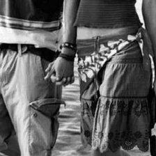 Схема вышивки «Рука об руку»