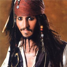 Схема вышивки «Капитан Джек Воробей»