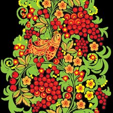 Схема вышивки «Серия Хохлома»