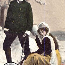 Схема вышивки «Серия "Портрет"»