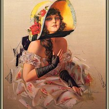 Схема вышивки «Серия "Портрет"»