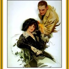 Схема вышивки «Серия "Портрет"»