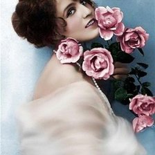 Схема вышивки «Серия "Портрет"»