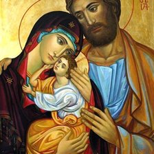 Схема вышивки «Святое семейство»