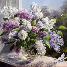 полет а сиреневую весну