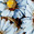 Предпросмотр схемы вышивки «ромашки с васильками» (№172423)