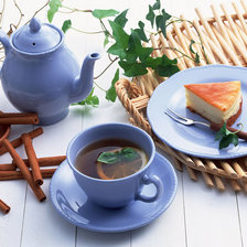 Схема вышивки «чай с лимоном»