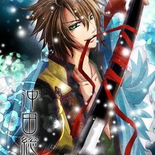 Схема вышивки «Самурай»