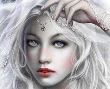 Схема вышивки «белая»