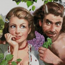 Схема вышивки «соблазн»