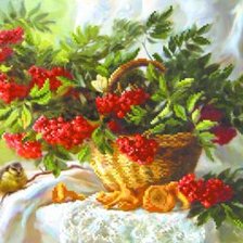 Схема вышивки «Великолепие осени»