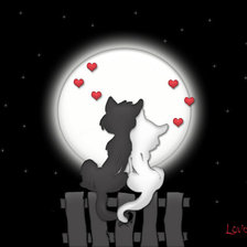 Схема вышивки «Любовнички»