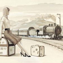 Схема вышивки «Серия "Сепия"»