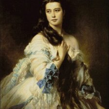 Схема вышивки «Мадам Римская-Корсакова»