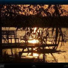 Схема вышивки «вечер»