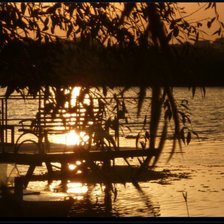 Схема вышивки «вечер»