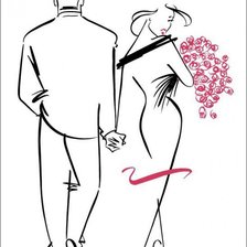 Схема вышивки «Пара»