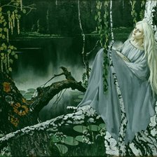 Схема вышивки «Русалка»