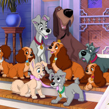 Схема вышивки «дисней»