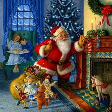 Схема вышивки «рождество»