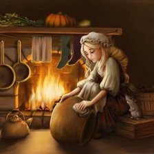 Схема вышивки «золушка»