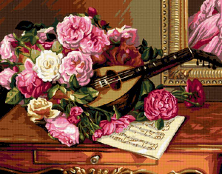 786876 - букет, чувства, цветок, цветы, романтика, дом, музыка, роза, розы - предпросмотр