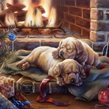 Схема вышивки «рождество»