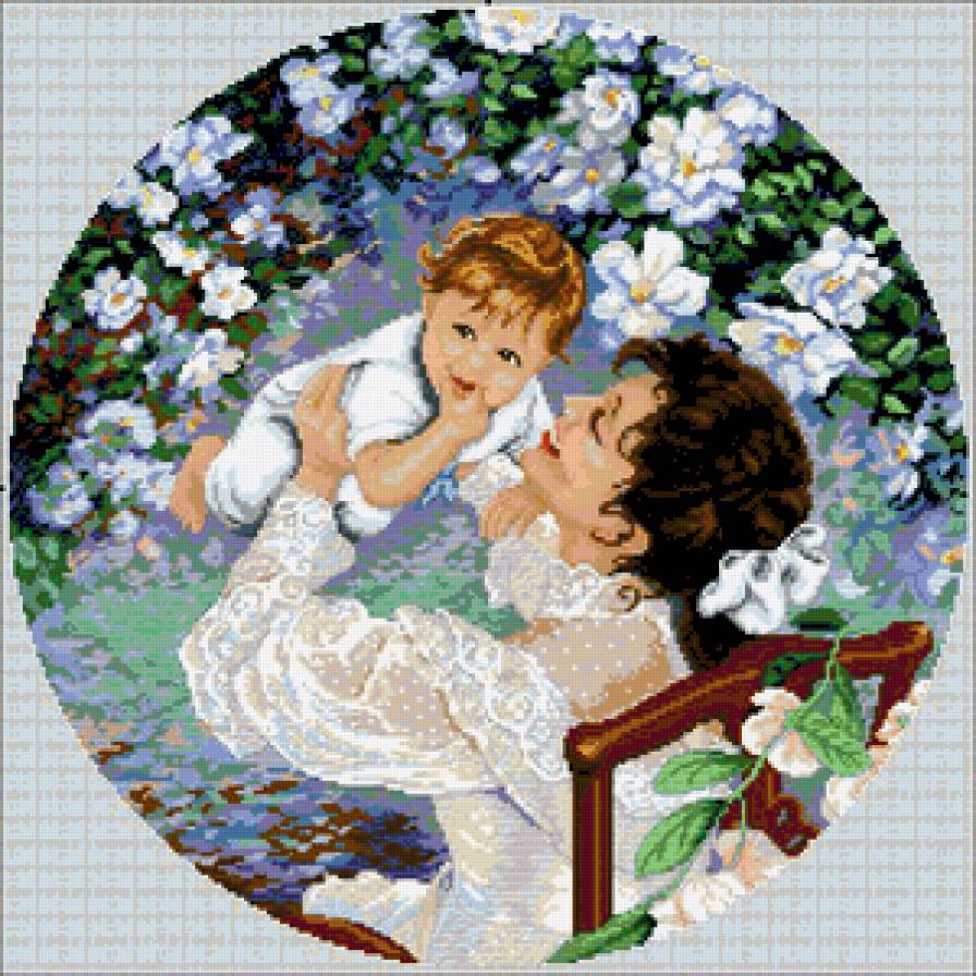 Мама с ребёнком - счастье, ребенок, мама - предпросмотр